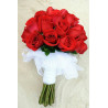 Red Rose Bridal Bouquet